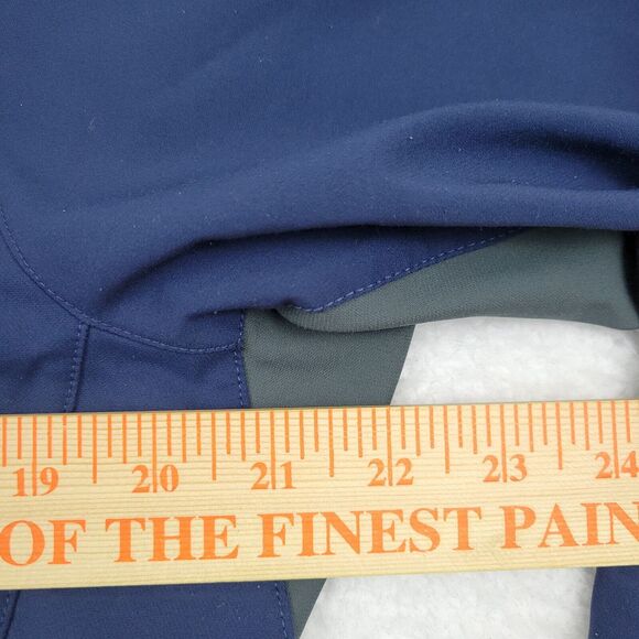 Nike Boston Red Sox ¼ Zip Windbreaker Pullover Mens Small S Blue Stains ***READ - Picture 3 of 9